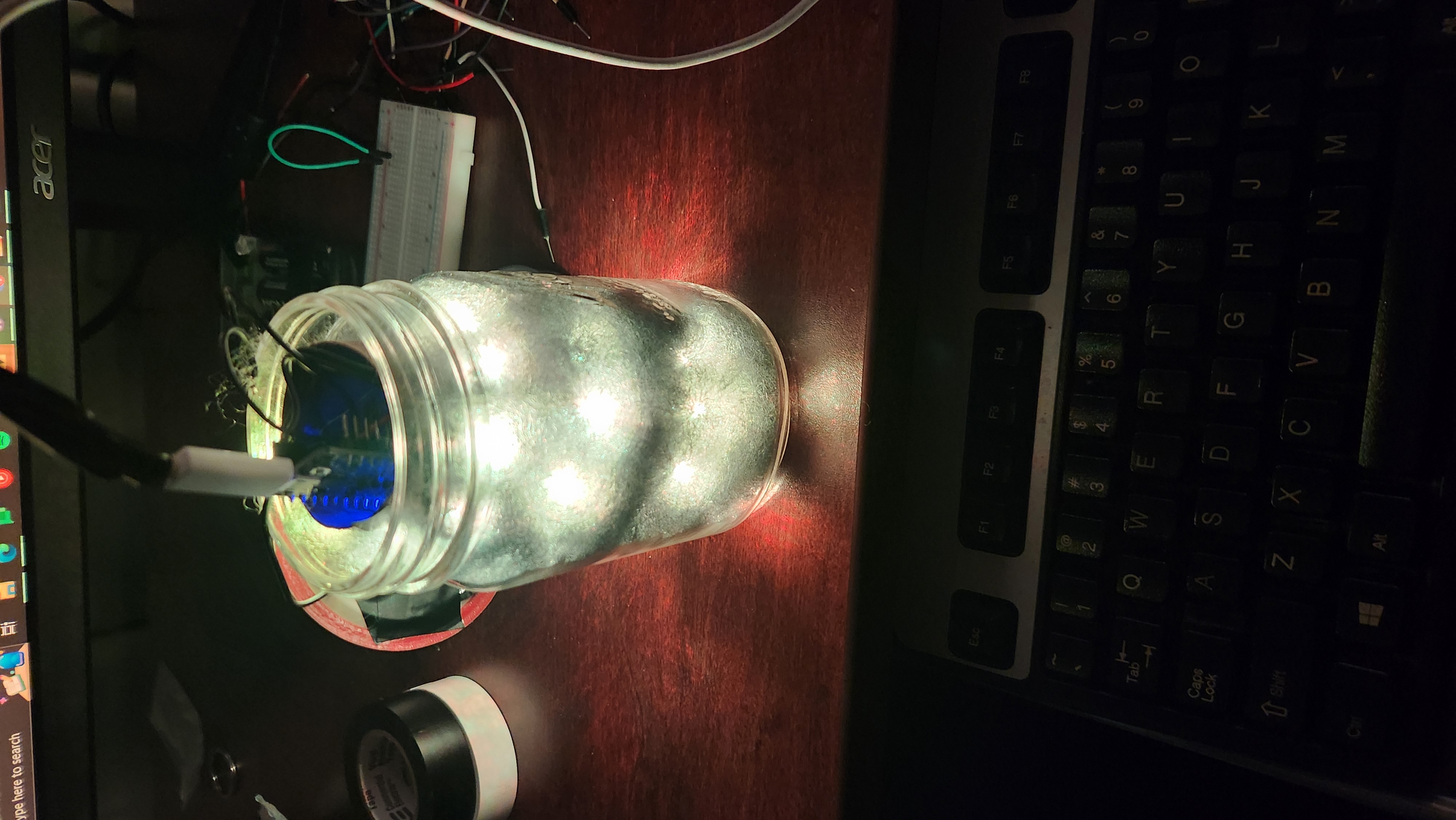 Starting to write code with the LEDs